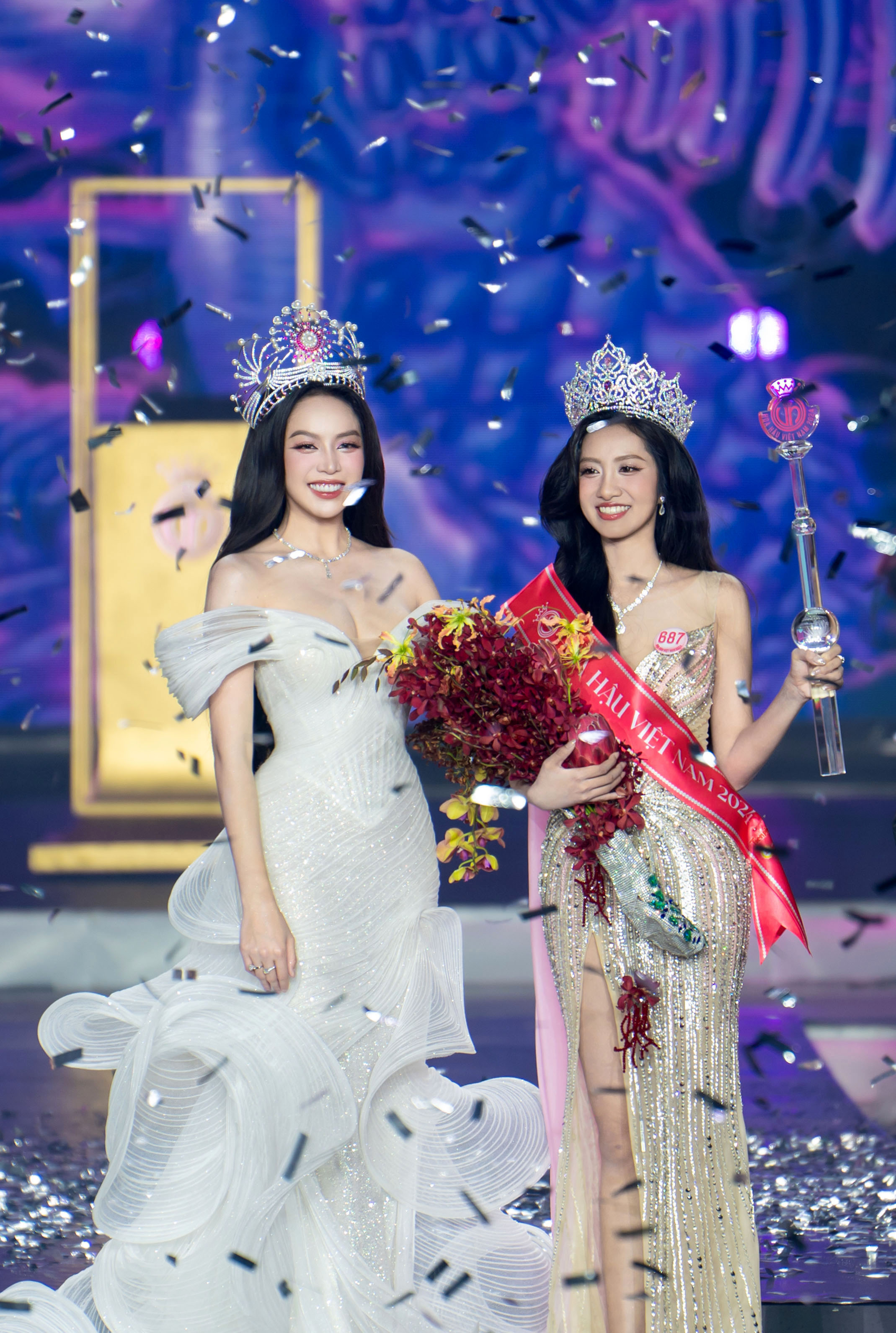 Final walk đầy cảm x&uacute;c của Hoa hậu Việt Nam 2022 Huỳnh Thị Thanh Thuỷ- Ảnh 1.