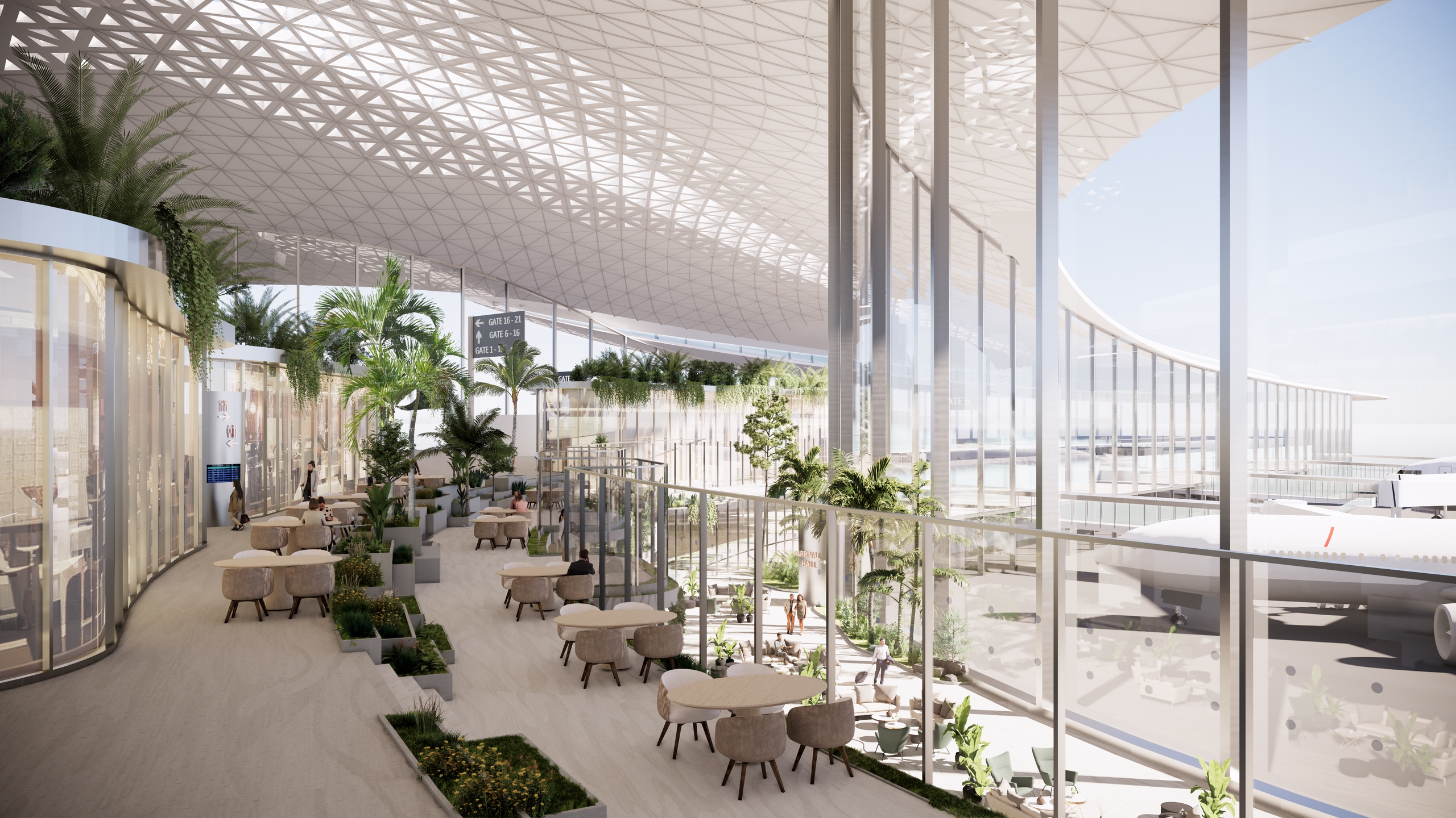Ngắm thiết kế tuyệt đẹp của sân bay Phú Quốc mở rộng- Ảnh 5. Ngắm thiết kế tuyệt đẹp của sân bay Phú Quốc mở rộng- Ảnh 5.