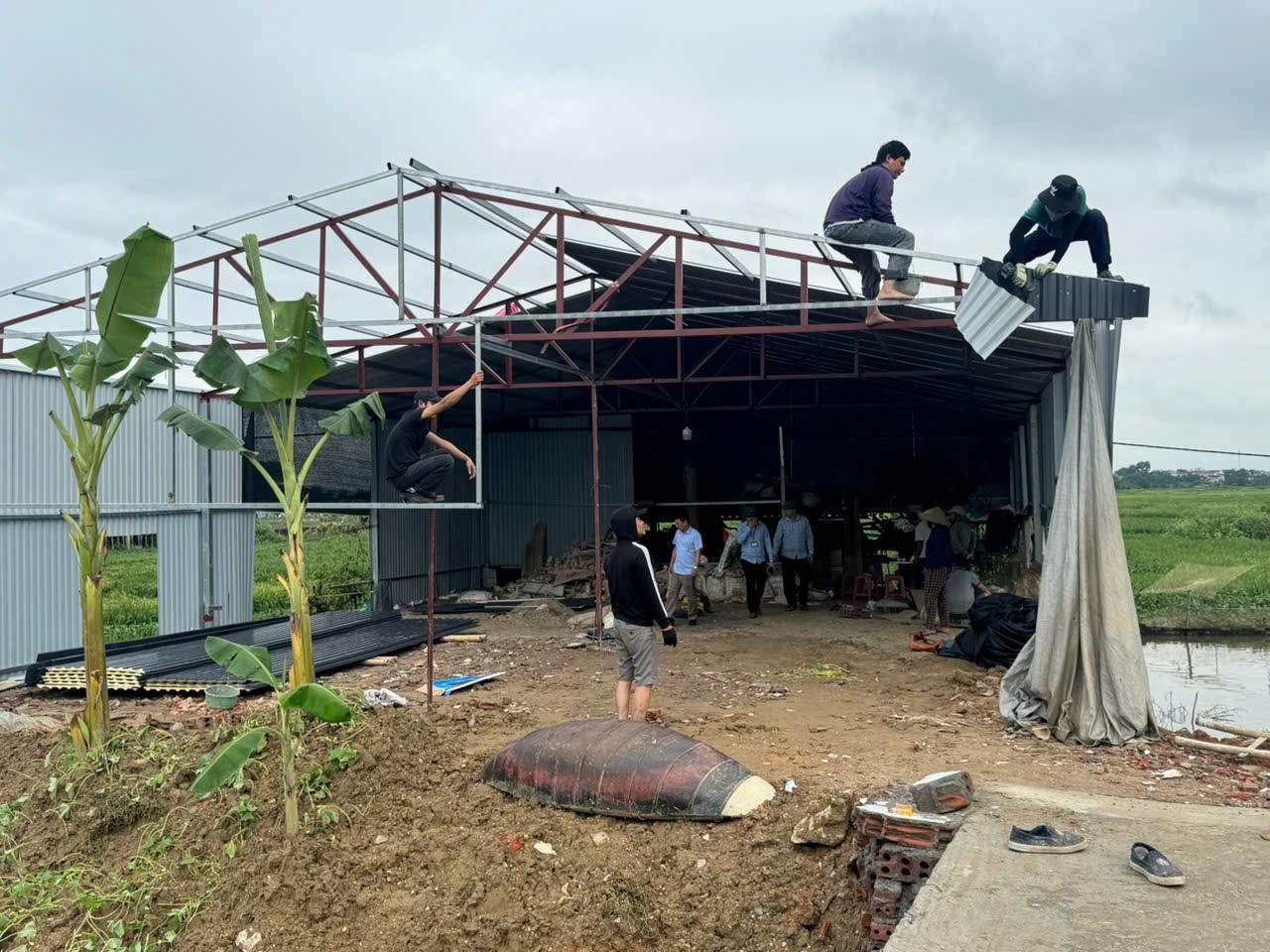 Vĩnh Ph&uacute;c: R&aacute;o riết xử l&yacute; x&acirc;y dựng tr&aacute;i ph&eacute;p tr&ecirc;n đất n&ocirc;ng nghiệp tại huyện Vĩnh Tường- Ảnh 2.