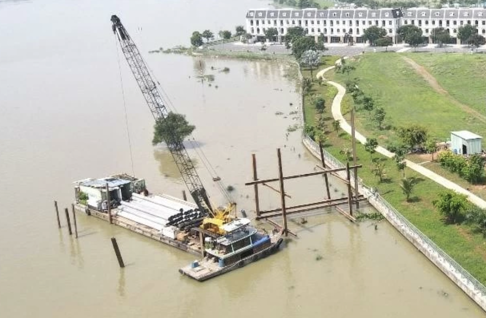 Đồng Nai: Khởi c&ocirc;ng x&acirc;y dựng bến thủy nội địa ở c&ugrave; lao T&acirc;n Vạn- Ảnh 1.