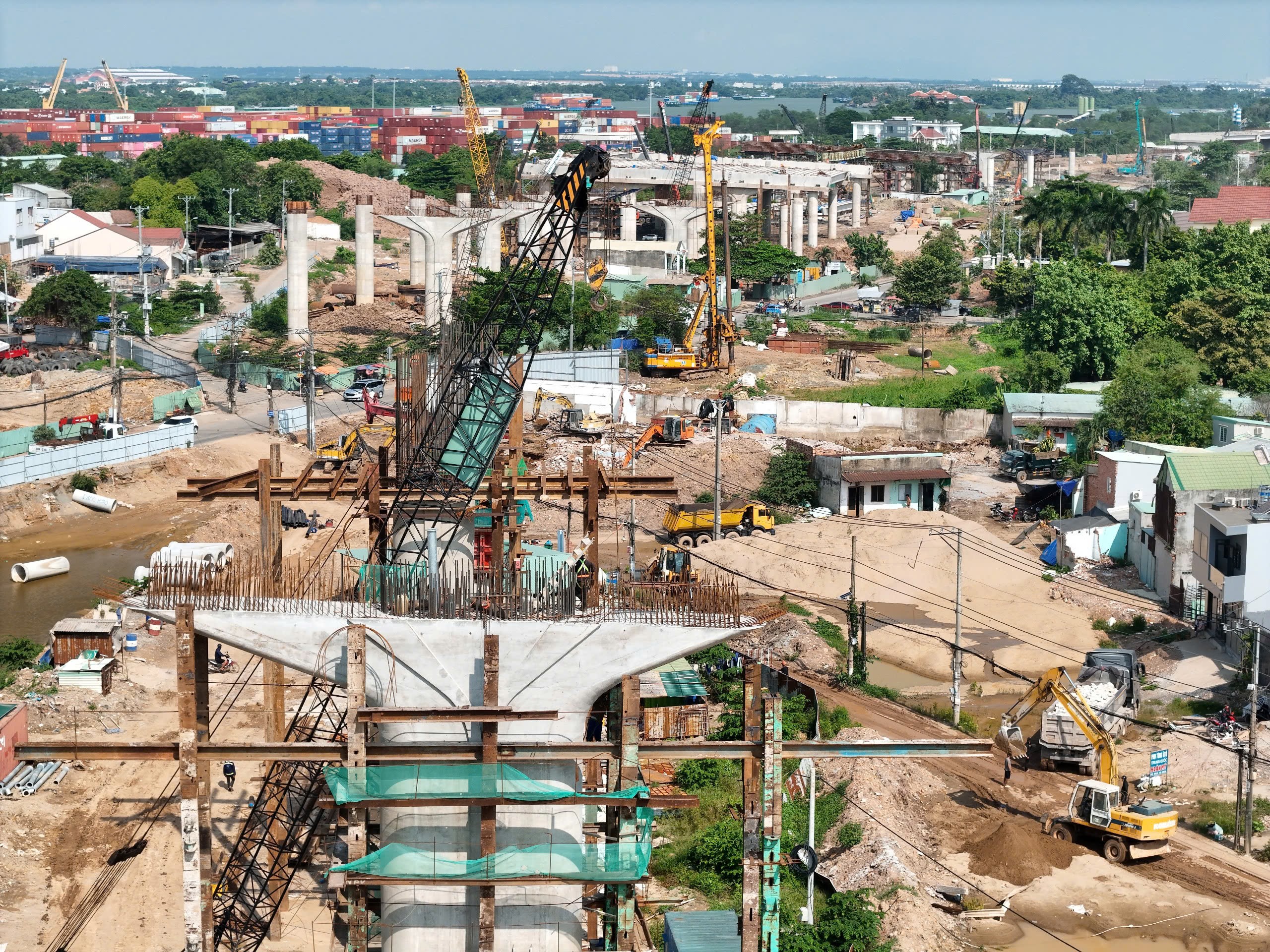 Vành đai 3 TP.HCM nhánh Đông chạy nước rút để kịp về đích cuối năm 2025- Ảnh 5. Vành đai 3 TP.HCM nhánh Đông chạy nước rút để kịp về đích cuối năm 2025- Ảnh 5.