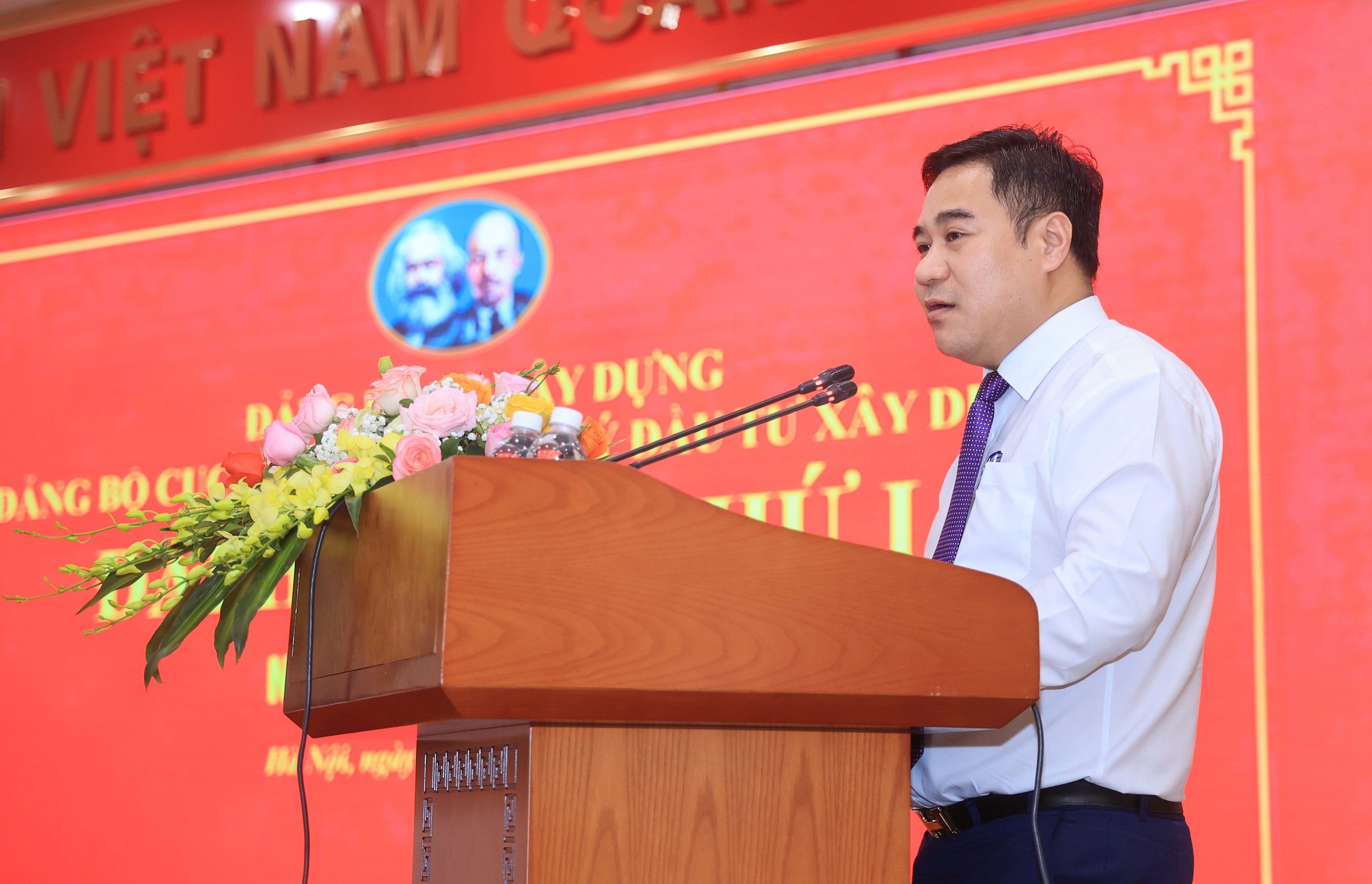 Nhiều mục ti&ecirc;u lớn trong nhiệm kỳ mới của Đảng bộ Cục Kinh tế - Quản l&yacute; đầu tư x&acirc;y dựng- Ảnh 1.
