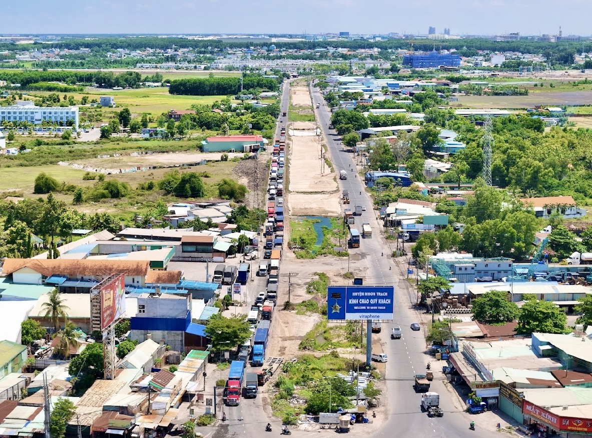 Gỡ vướng mặt bằng, tăng tốc thi c&ocirc;ng đường 25B-25C nối s&acirc;n bay Long Th&agrave;nh- Ảnh 1.