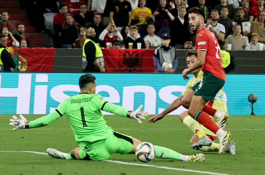 Bồ Đào Nha đăng quang Nations League sau chiến thắng nghẹt thở trước Tây Ban Nha- Ảnh 1. Bồ Đào Nha đăng quang Nations League sau chiến thắng nghẹt thở trước Tây Ban Nha- Ảnh 1.