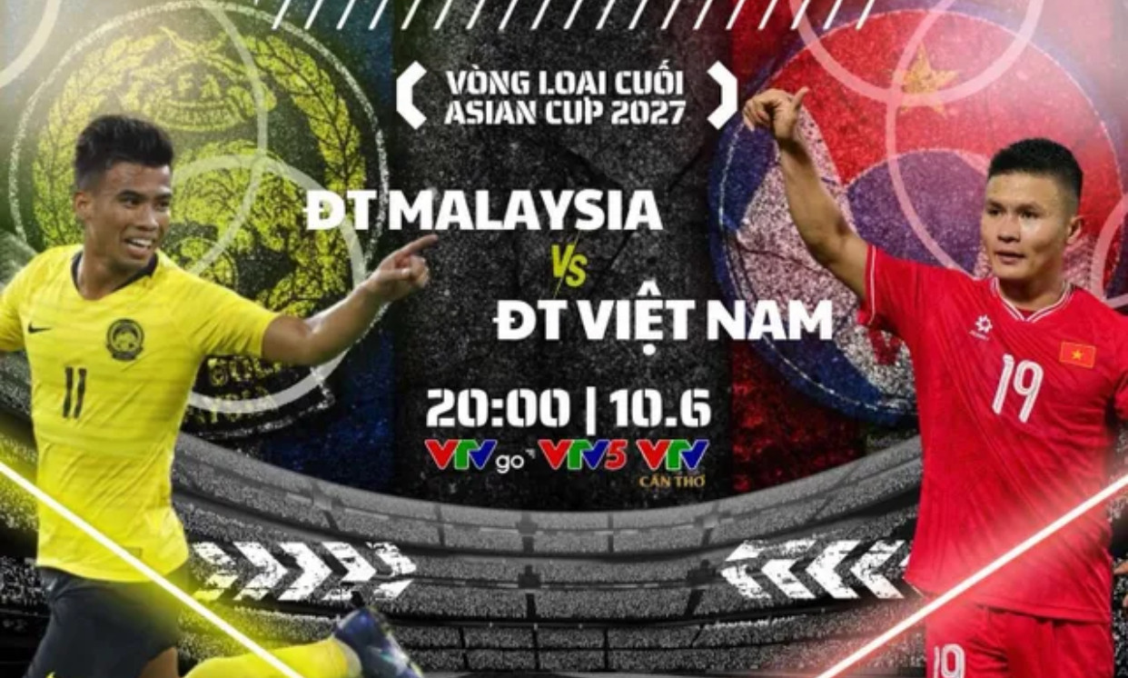 Xem trận Malaysia gặp tuyển Việt Nam ở đ&acirc;u, khi n&agrave;o?- Ảnh 1.