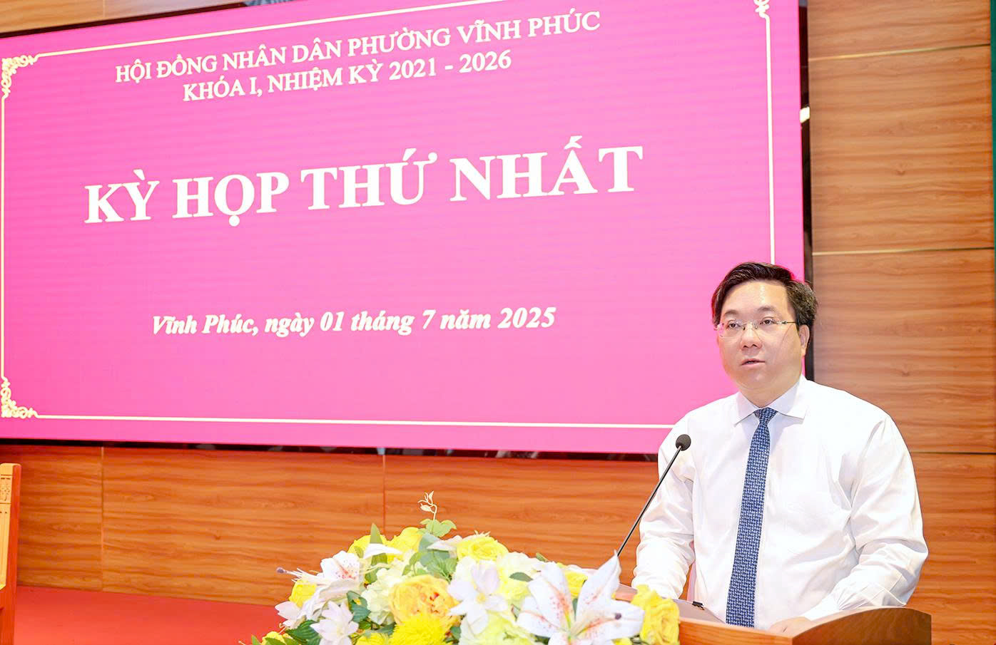 Ph&uacute; Thọ: Phường Vĩnh Ph&uacute;c tổ chức kỳ họp đầu ti&ecirc;n, sẵn s&agrave;ng vận h&agrave;nh bộ m&aacute;y mới- Ảnh 3.