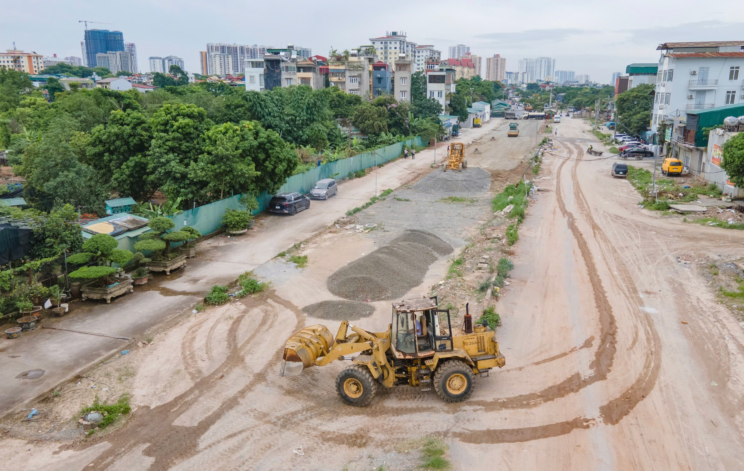 To&agrave;n cảnh V&agrave;nh đai 2,5 đoạn Đầm Hồng - QL1A sau hơn 1 th&aacute;ng t&aacute;i khởi động- Ảnh 2.