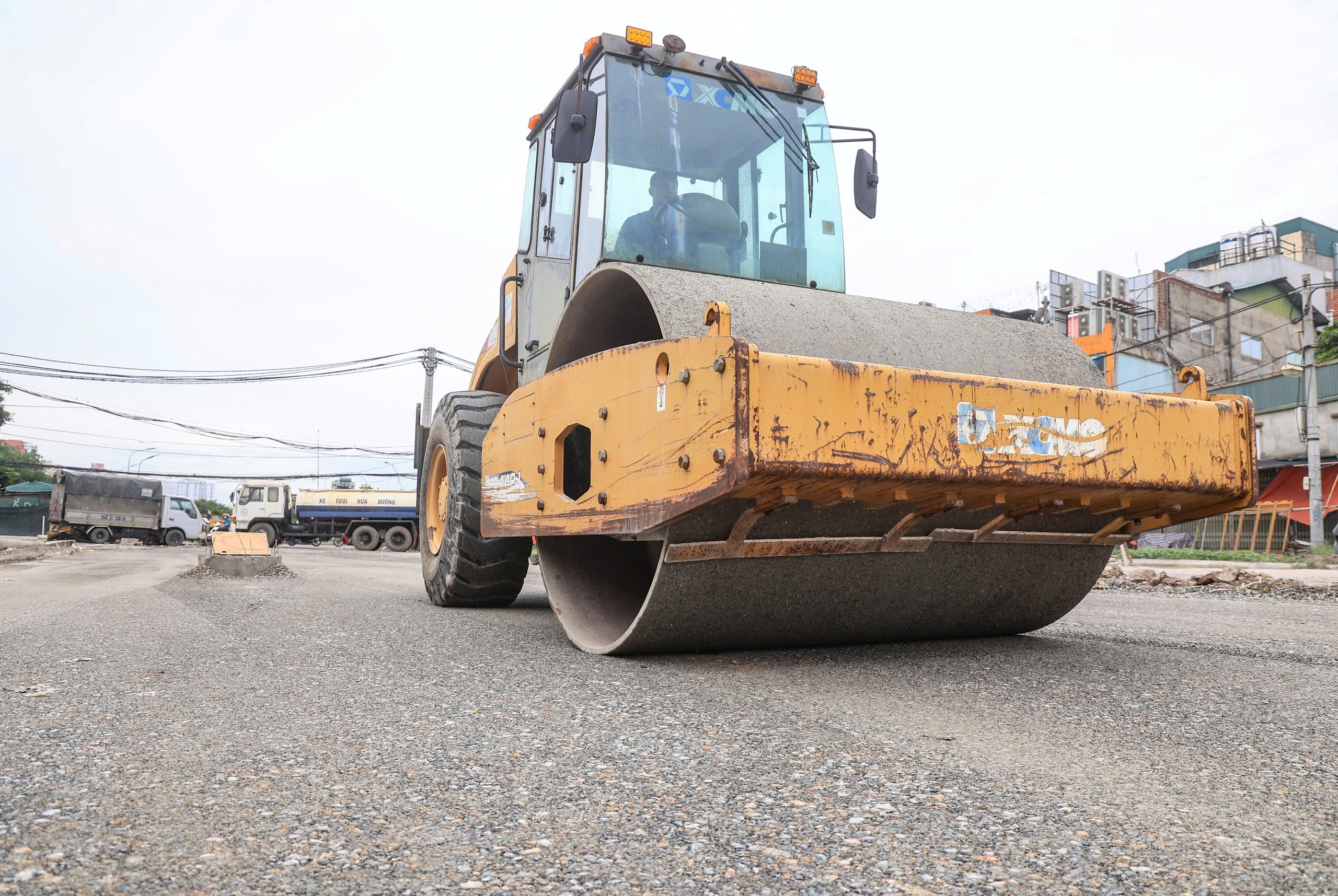 To&agrave;n cảnh V&agrave;nh đai 2,5 đoạn Đầm Hồng - QL1A sau hơn 1 th&aacute;ng t&aacute;i khởi động- Ảnh 4.