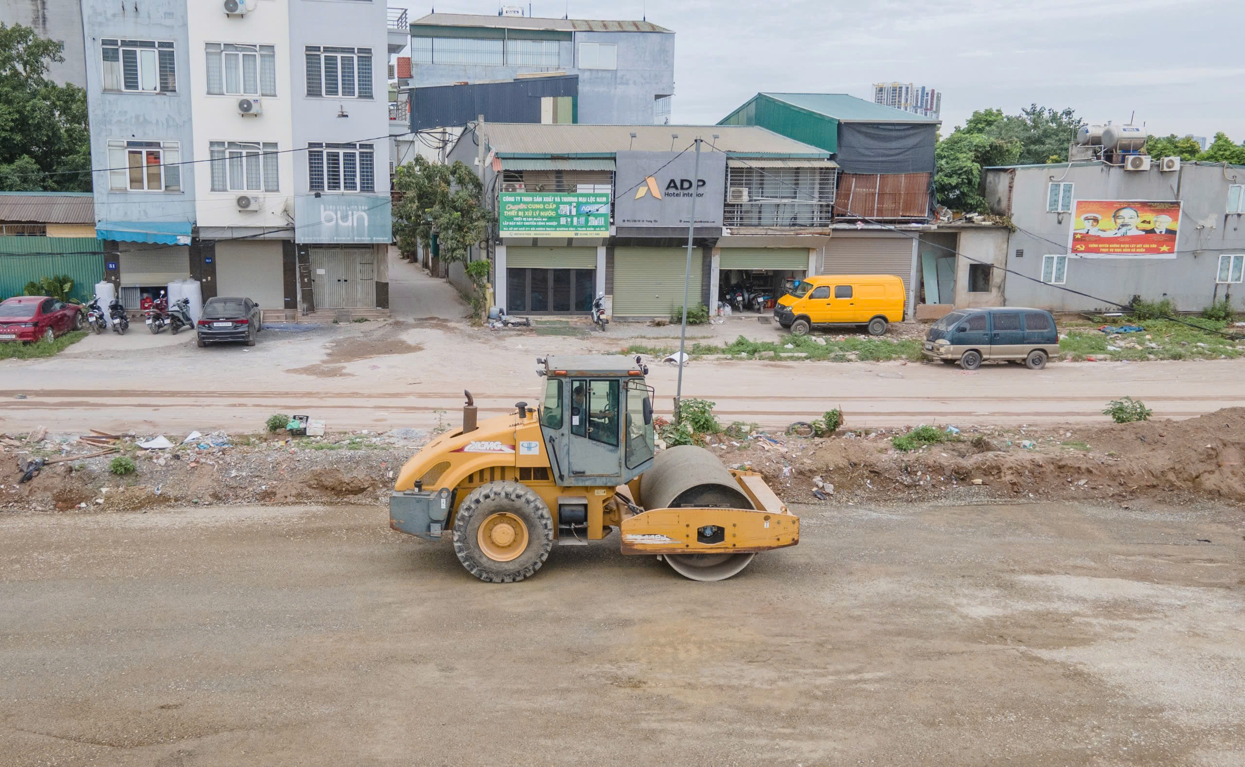 To&agrave;n cảnh V&agrave;nh đai 2,5 đoạn Đầm Hồng - QL1A sau hơn 1 th&aacute;ng t&aacute;i khởi động- Ảnh 3.