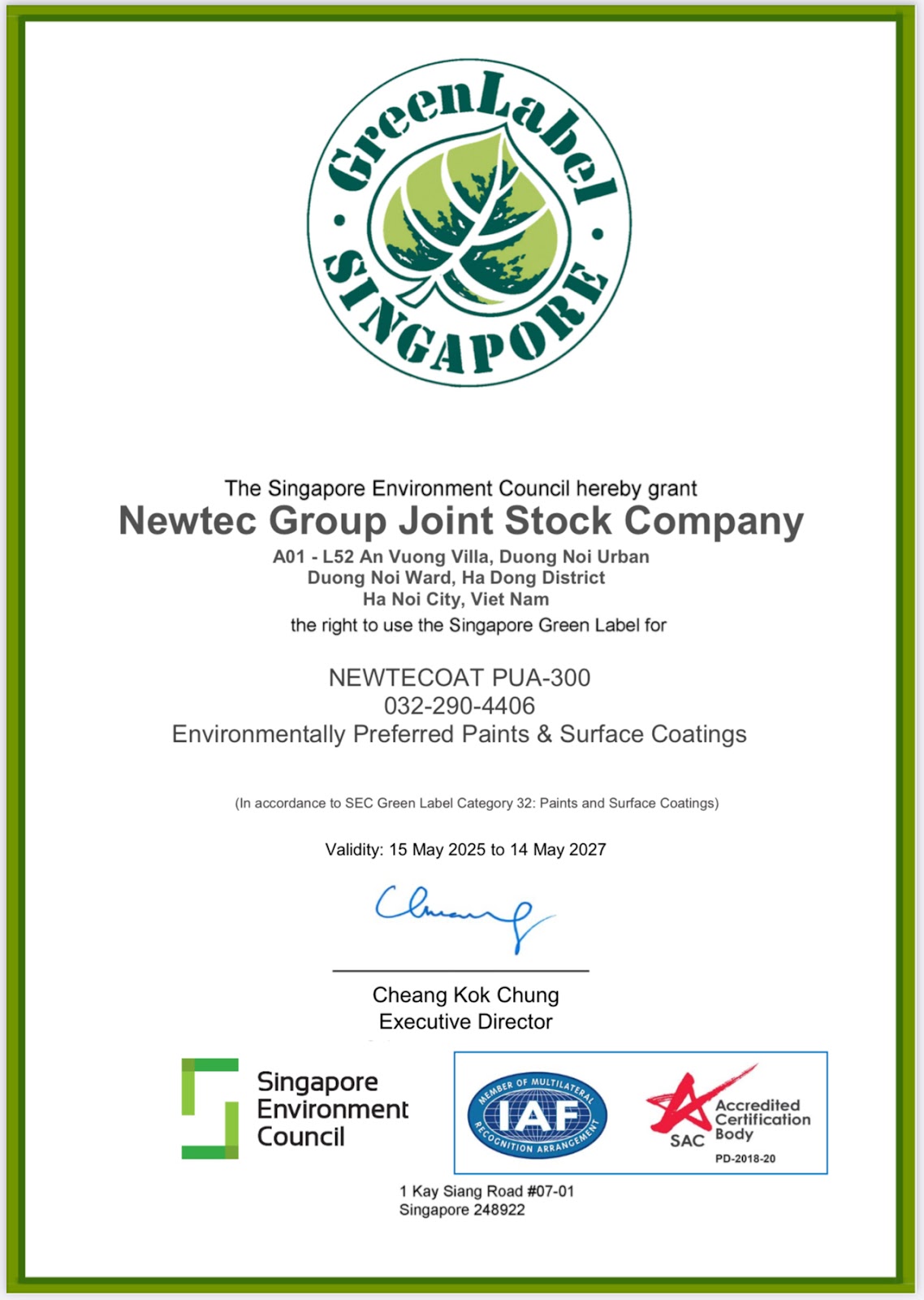 Newtec Group và hành trình phủ xanh công trình với vật liệu xanh từ Việt Nam- Ảnh 2. Newtec Group và hành trình phủ xanh công trình với vật liệu xanh từ Việt Nam- Ảnh 2.