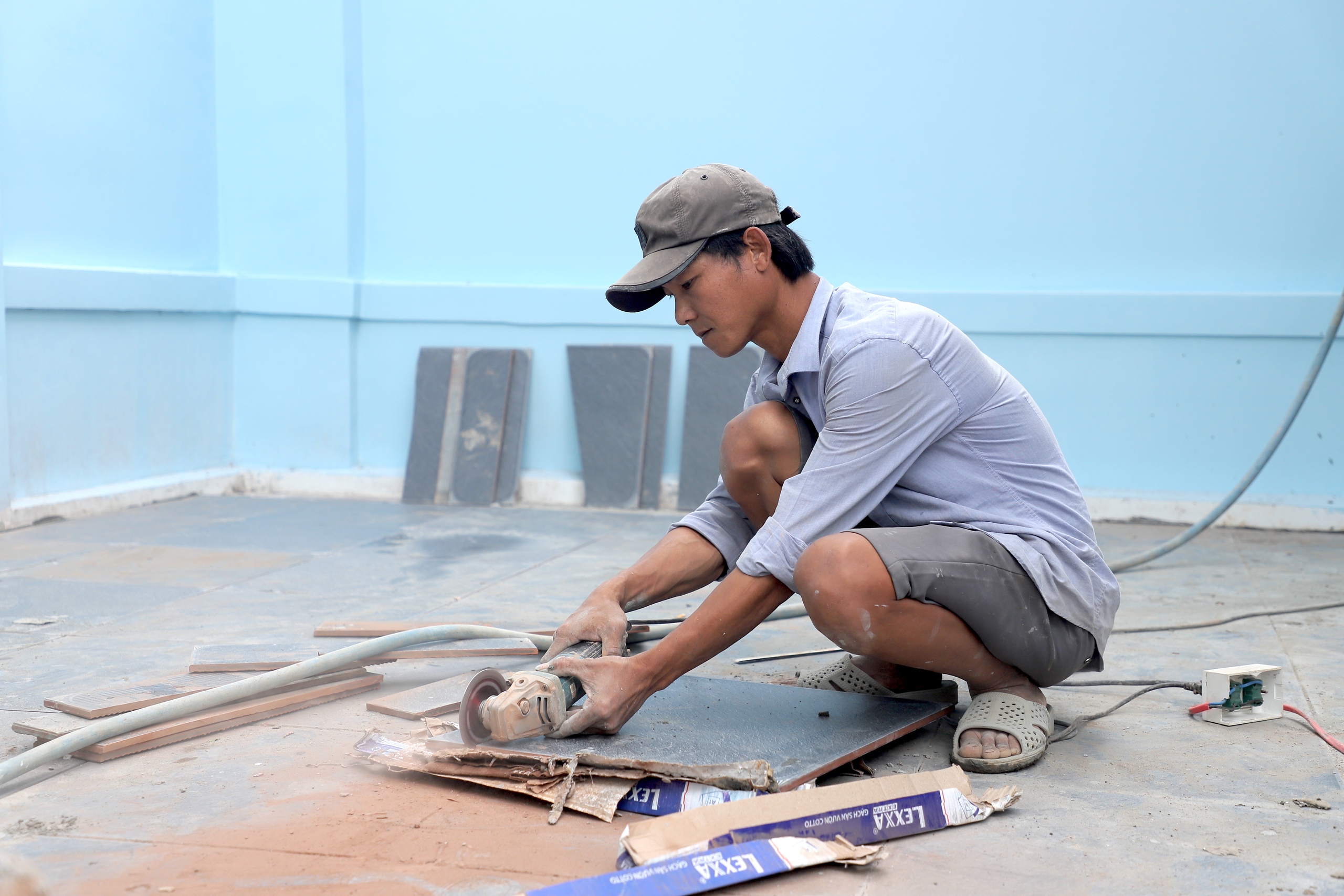 Đắk Lắk: Tất bật cải tạo nh&agrave; ở phục vụ gần 1.000 c&aacute;n bộ l&agrave;m việc tại trung t&acirc;m h&agrave;nh ch&iacute;nh - Ảnh 5.