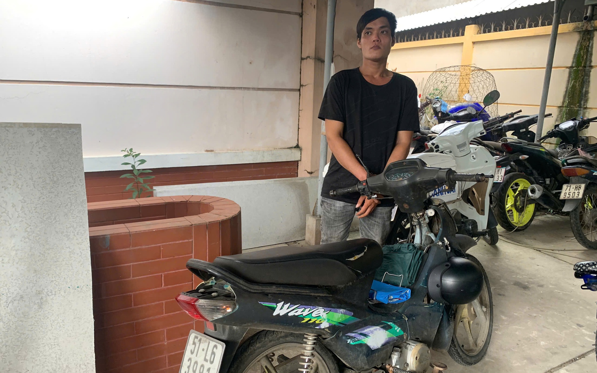 Bắt đối tượng g&acirc;y ra h&agrave;ng loạt vụ trộm xe ở Vĩnh Long