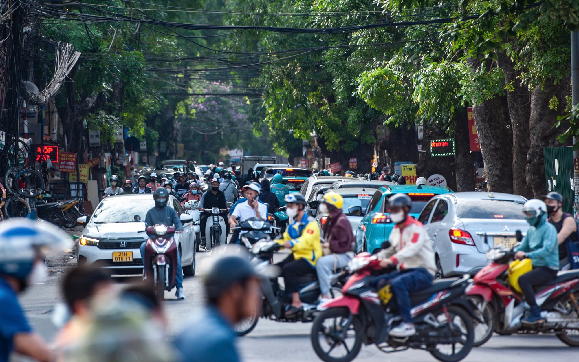 Hà Nội chính thức cấm xe máy xăng trong Vành đai 1 theo khung giờ từ 1/7/2026- Ảnh 3. Toàn cảnh 25km tuyến Vành đai 1 Hà Nội