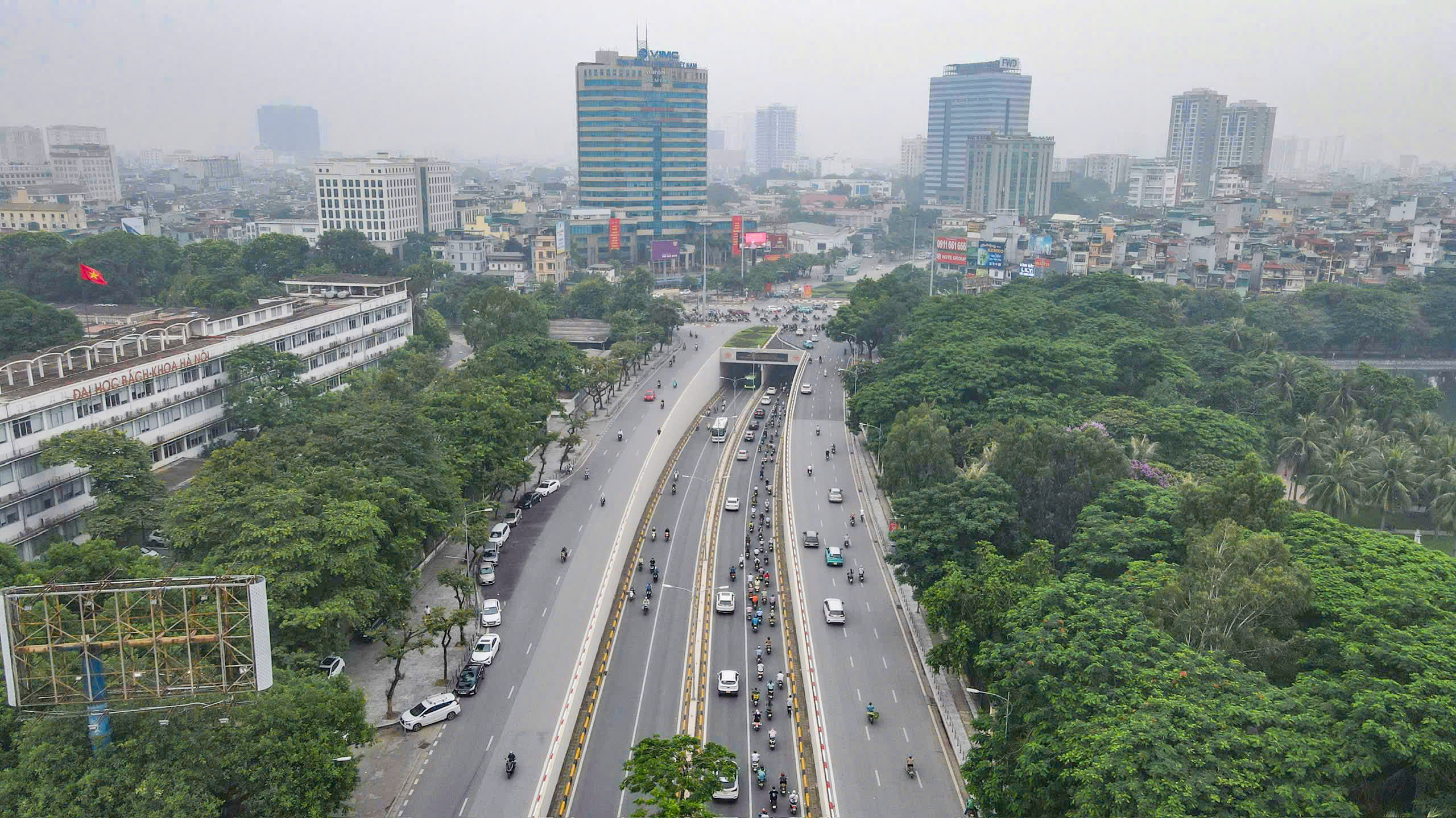 To&agrave;n cảnh 25km tuyến V&agrave;nh đai 1 H&agrave; Nội- Ảnh 10.