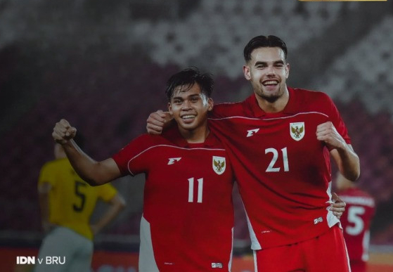 Thắng đậm Brunei, U23 Indonesia khởi đầu như mơ ở giải Đ&ocirc;ng Nam &Aacute;- Ảnh 1.