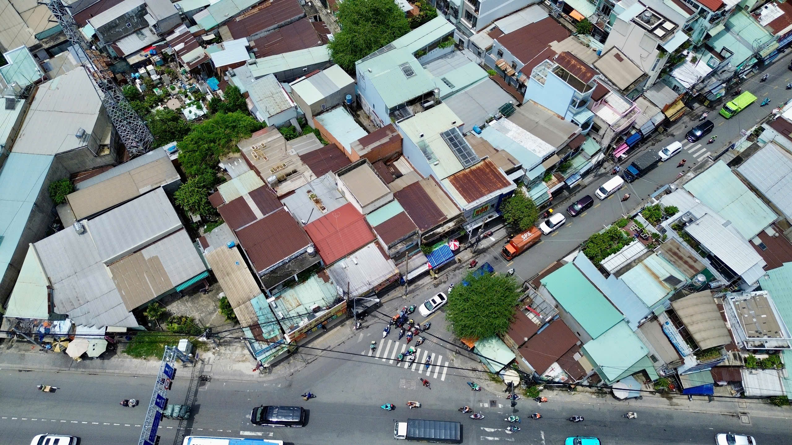 Cận cảnh nút giao được TP.HCM chi gần 400 tỷ đồng để nâng cấp, xóa kẹt xe- Ảnh 3. Cận cảnh nút giao được TP.HCM chi gần 400 tỷ đồng để nâng cấp, xóa kẹt xe- Ảnh 3.