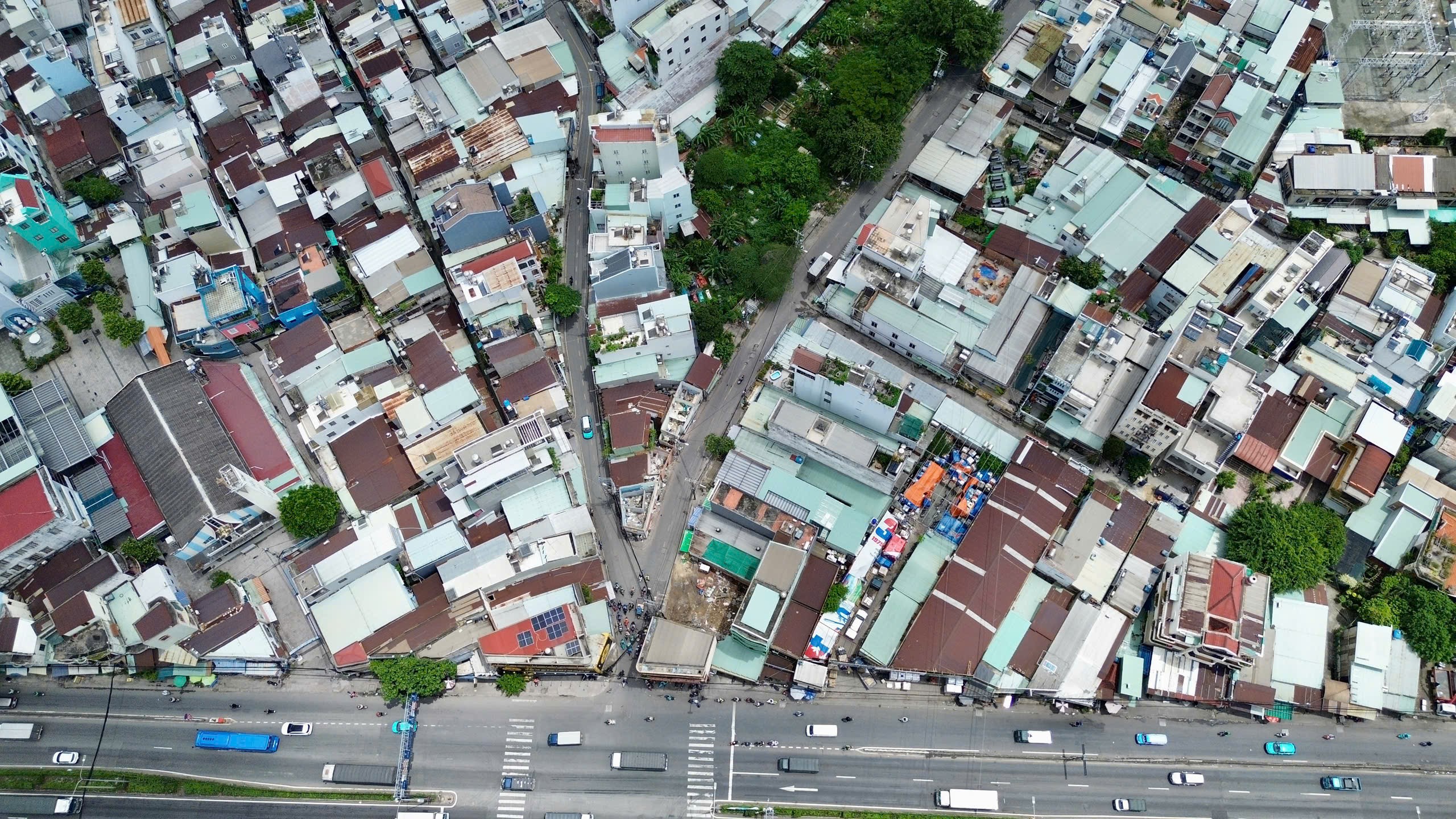 Cận cảnh nút giao được TP.HCM chi gần 400 tỷ đồng để nâng cấp, xóa kẹt xe- Ảnh 4. Cận cảnh nút giao được TP.HCM chi gần 400 tỷ đồng để nâng cấp, xóa kẹt xe- Ảnh 4.