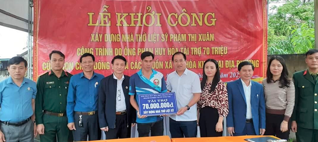 H&agrave; Tĩnh: Huy động cộng đồng trong x&acirc;y dựng nh&agrave; thờ c&uacute;ng liệt sỹ kh&ocirc;ng người th&acirc;n- Ảnh 2.