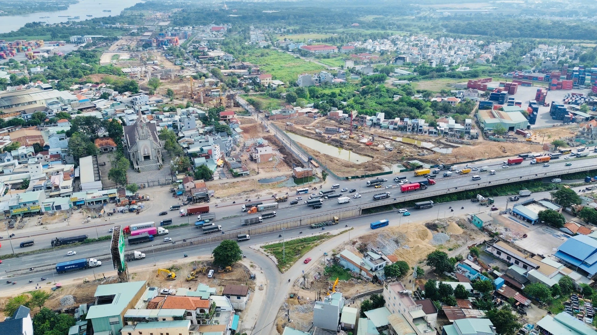Lộ tr&igrave;nh thay thế khi đ&oacute;ng một phần đường 743 để thi c&ocirc;ng n&uacute;t giao T&acirc;n Vạn- Ảnh 2.