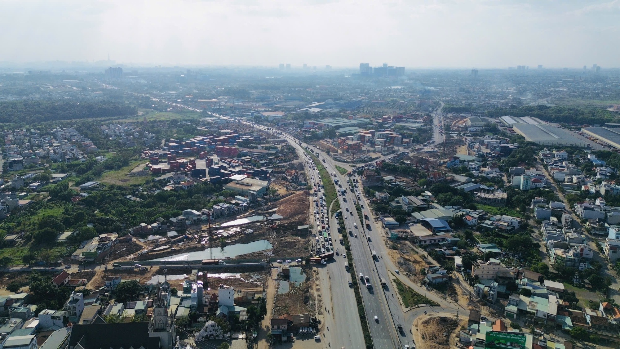 Lộ tr&igrave;nh thay thế khi đ&oacute;ng một phần đường 743 để thi c&ocirc;ng n&uacute;t giao T&acirc;n Vạn- Ảnh 6.