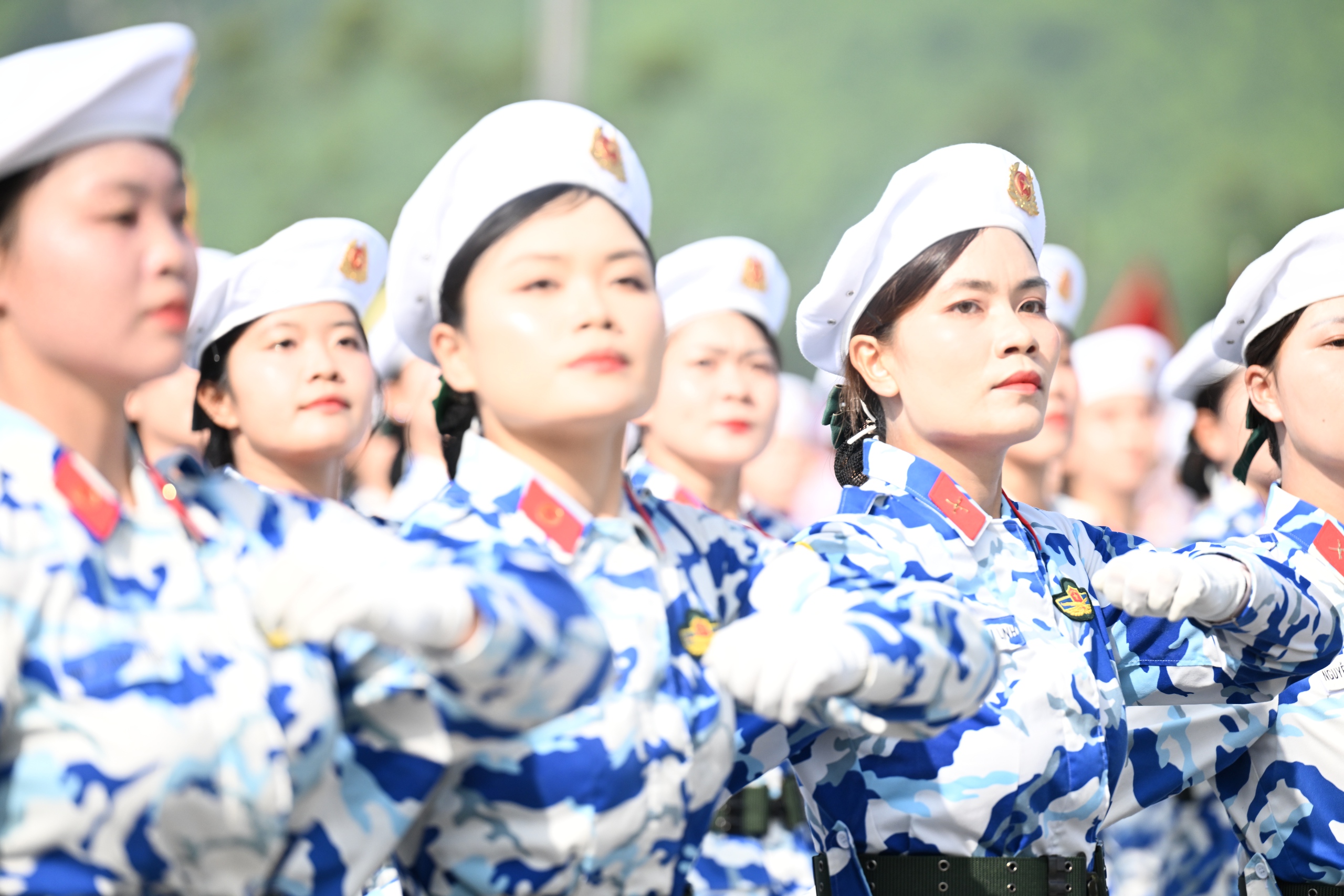 D&agrave;n kh&iacute; t&agrave;i hiện đại lần đầu hợp luyện c&ugrave;ng khối diễu binh mừng đại lễ 2/9- Ảnh 5.