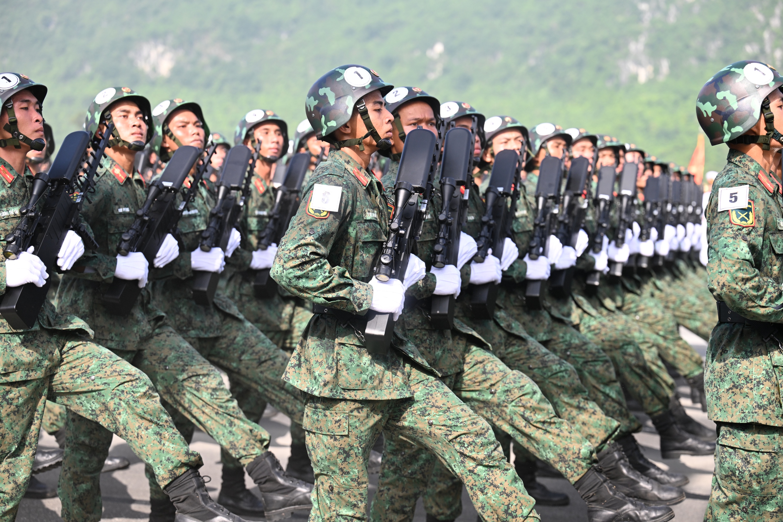 D&agrave;n kh&iacute; t&agrave;i hiện đại lần đầu hợp luyện c&ugrave;ng khối diễu binh mừng đại lễ 2/9- Ảnh 13.