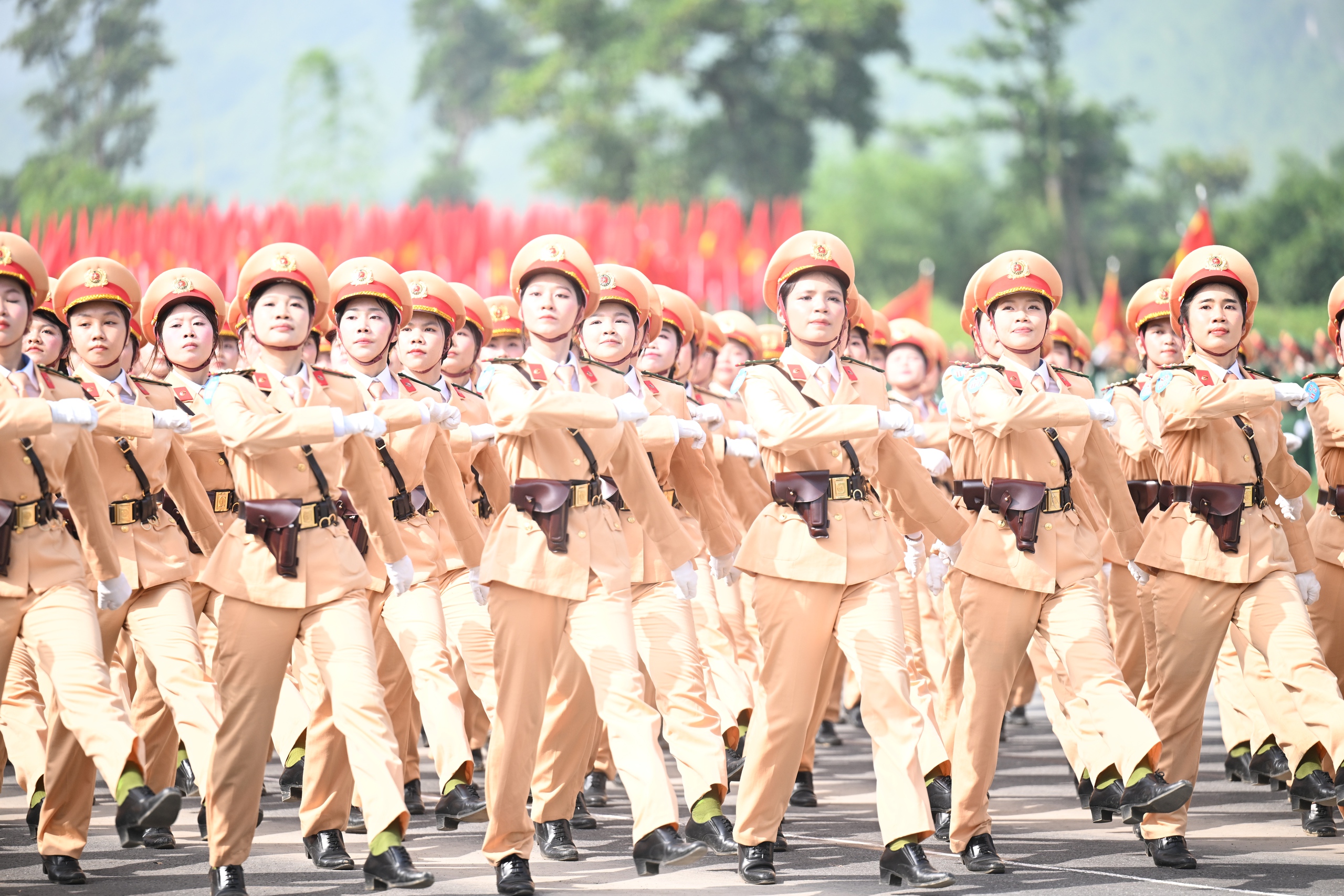 D&agrave;n kh&iacute; t&agrave;i hiện đại lần đầu hợp luyện c&ugrave;ng khối diễu binh mừng đại lễ 2/9- Ảnh 9.