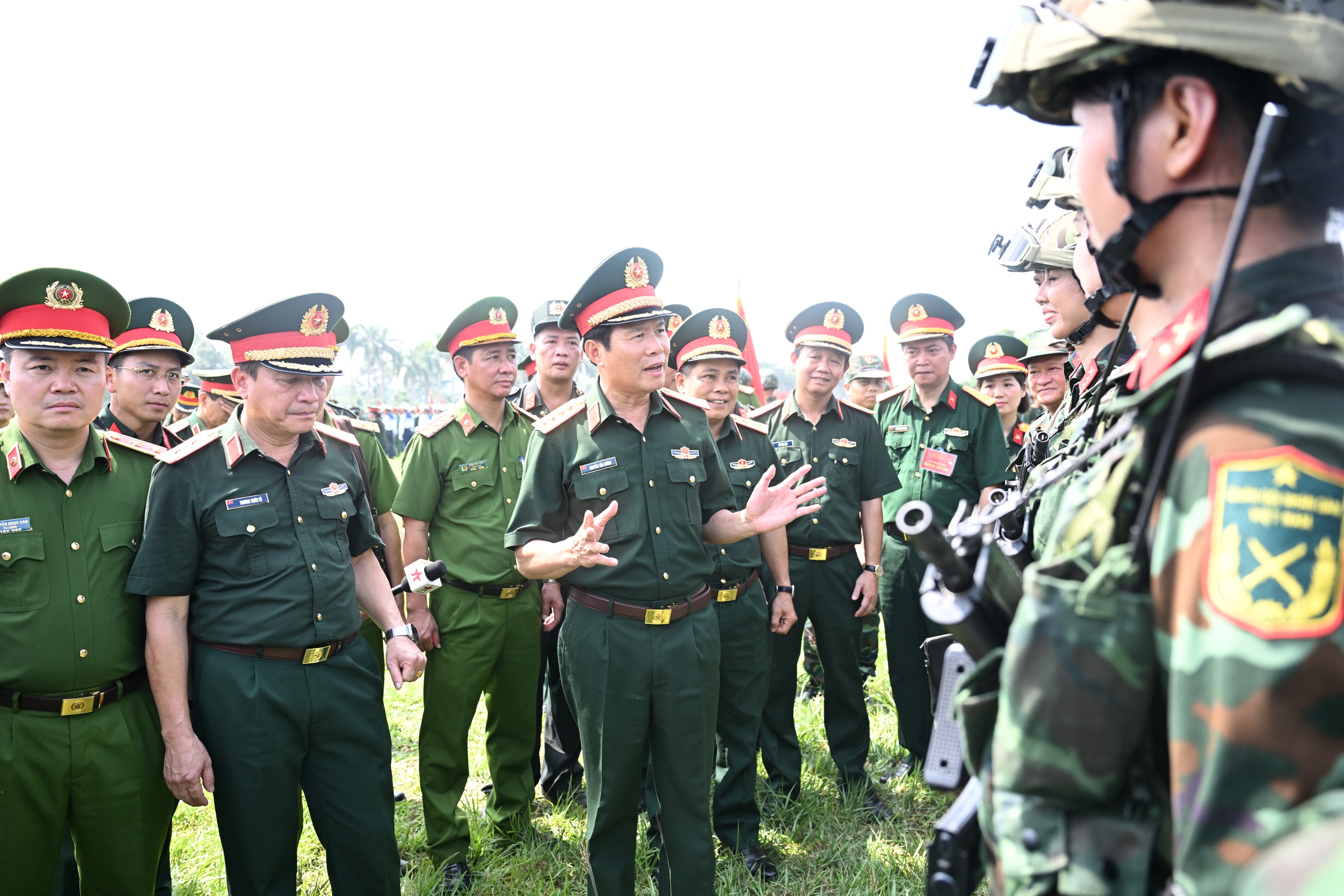 D&agrave;n kh&iacute; t&agrave;i hiện đại lần đầu hợp luyện c&ugrave;ng khối diễu binh mừng đại lễ 2/9- Ảnh 24.