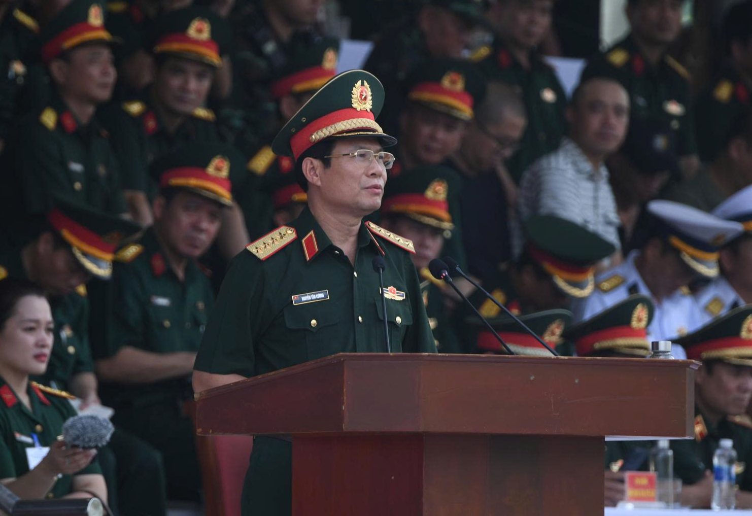 D&agrave;n kh&iacute; t&agrave;i hiện đại lần đầu hợp luyện c&ugrave;ng khối diễu binh mừng đại lễ 2/9- Ảnh 23.