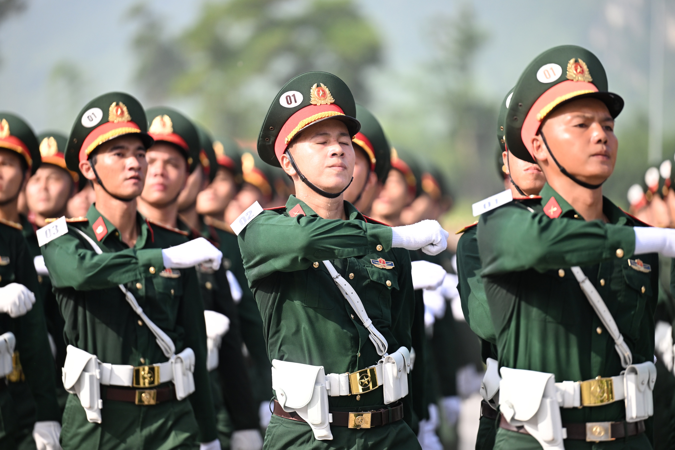 D&agrave;n kh&iacute; t&agrave;i hiện đại lần đầu hợp luyện c&ugrave;ng khối diễu binh mừng đại lễ 2/9- Ảnh 21.