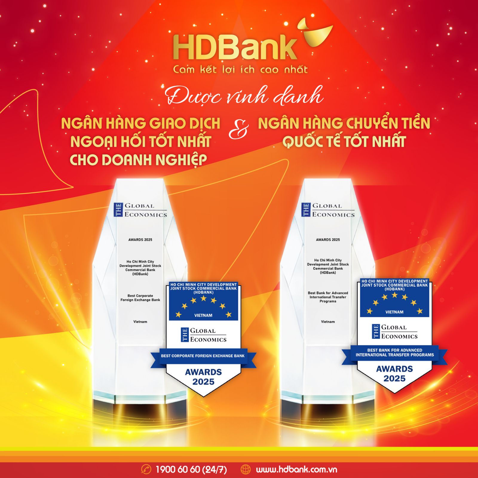 HDBank ghi dấu ấn mạnh mẽ với ba giải thưởng lớn trong nước v&agrave; quốc tế- Ảnh 3.