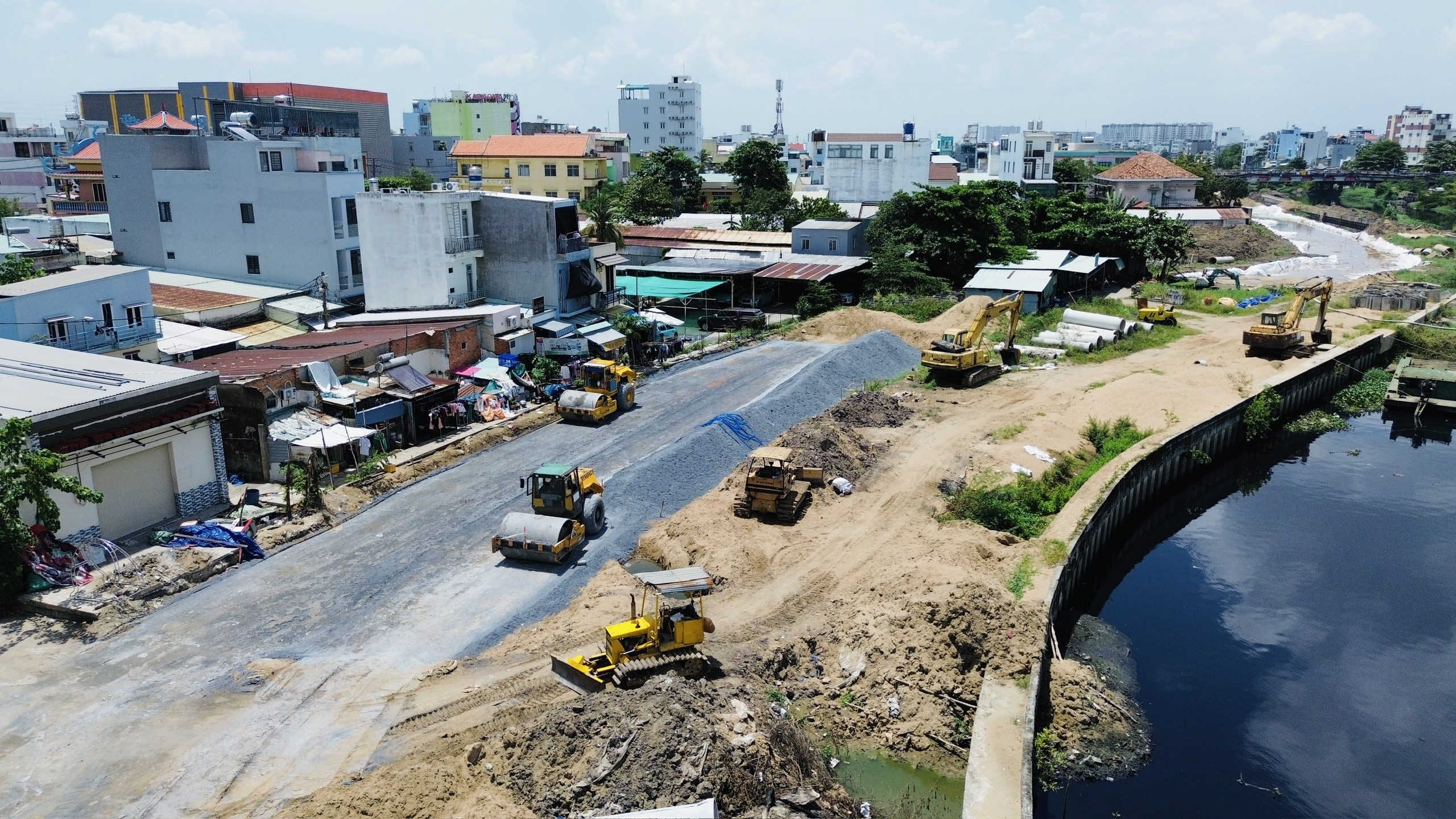 Dự &aacute;n cải tạo k&ecirc;nh Tham Lương - Bến C&aacute;t - rạch Nước L&ecirc;n chậm tiến độ do đ&acirc;u?- Ảnh 2.
