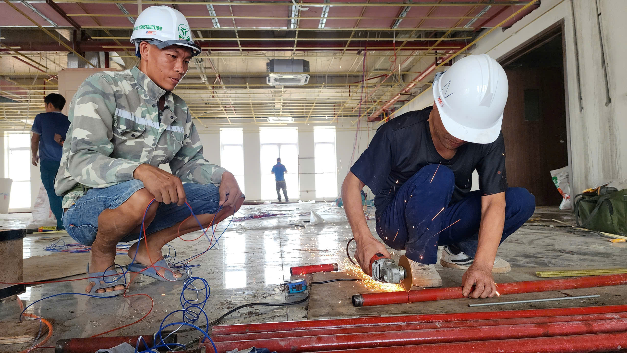 Cận cảnh trụ sở Khối c&aacute;c cơ quan hơn 400 tỷ đồng ở Th&aacute;i Nguy&ecirc;n sắp về đ&iacute;ch- Ảnh 11.