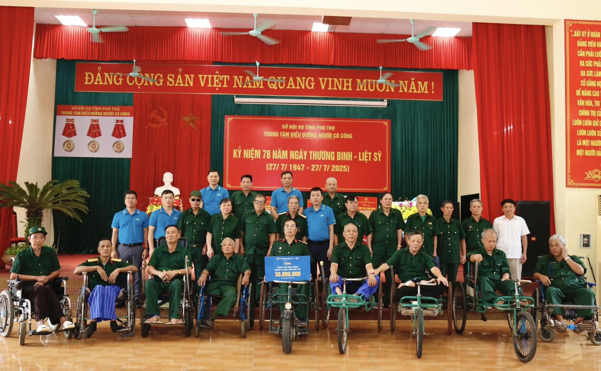 Nhiều hoạt động tri &acirc;n c&aacute;c anh h&ugrave;ng, liệt sỹ trong th&aacute;ng 7- Ảnh 1.