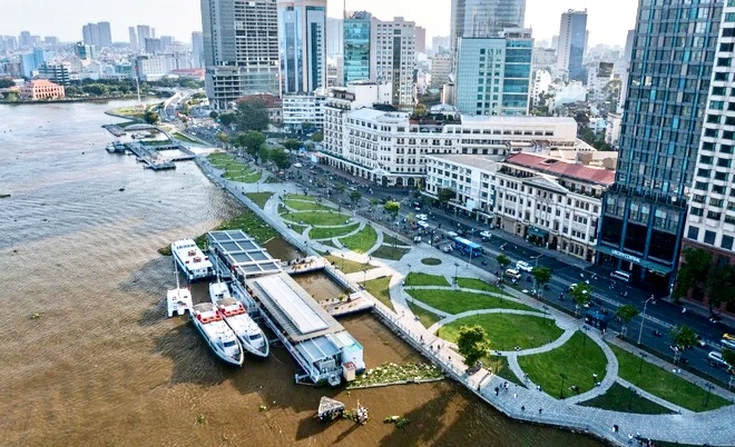 TP.HCM kiểm tra an to&agrave;n phương tiện thủy tại bến Bạch Đằng- Ảnh 1.