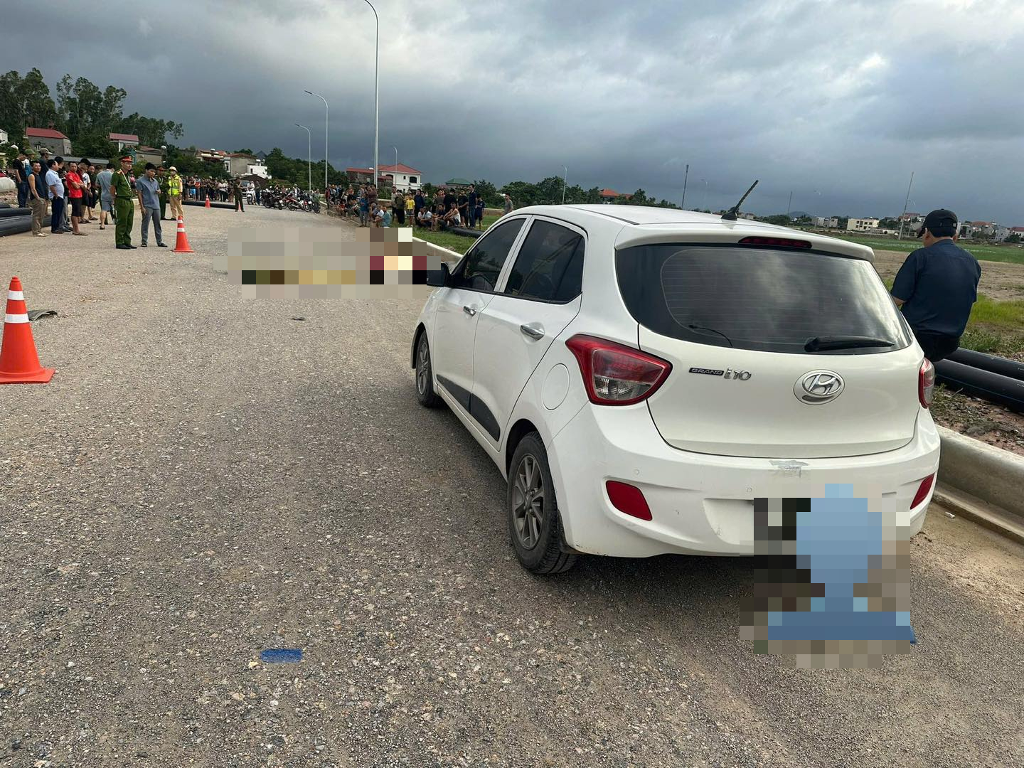 Người phụ nữ đi xe đạp điện tử vong sau va chạm với &ocirc; t&ocirc; ở Bắc Ninh- Ảnh 1.