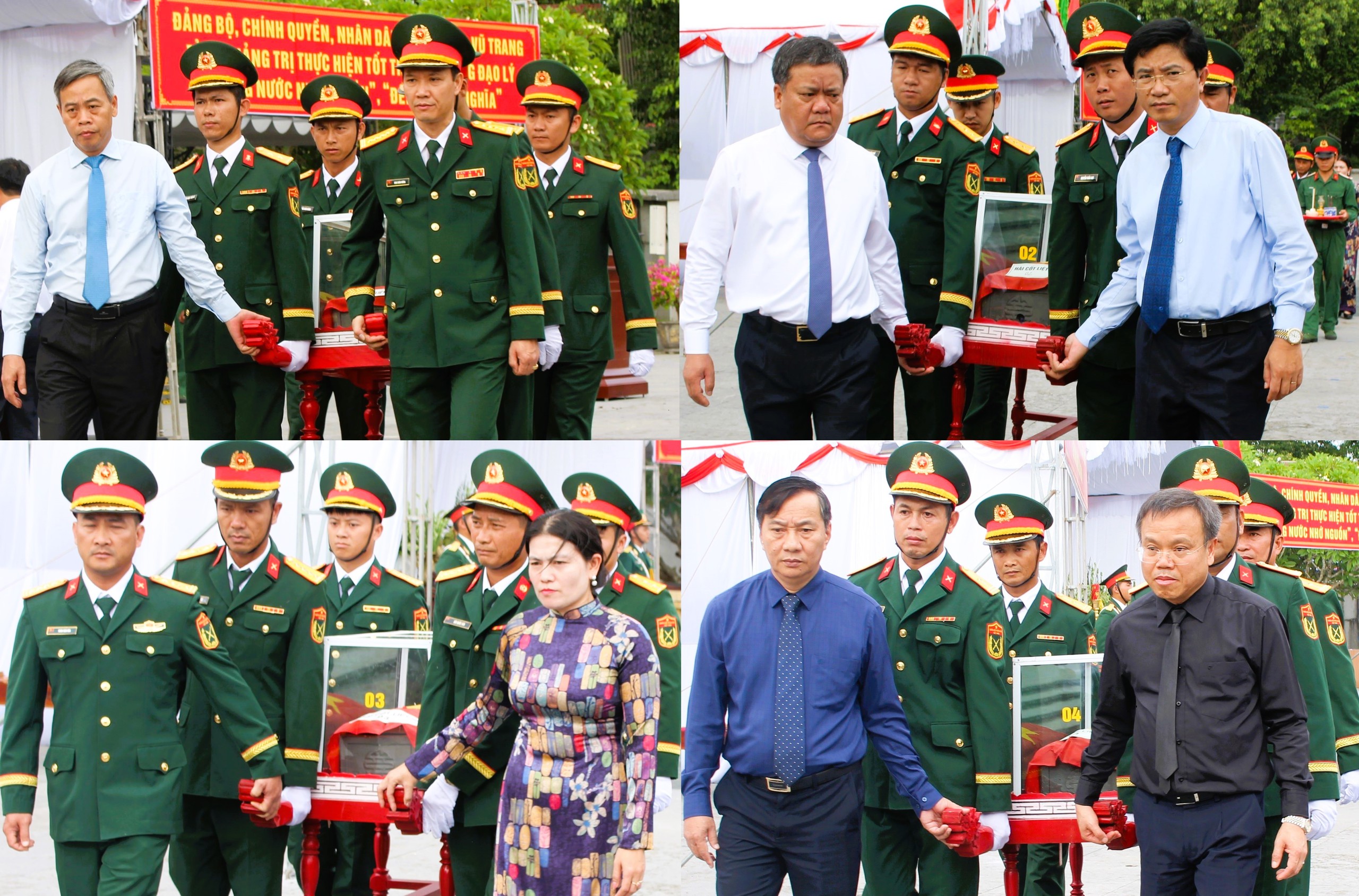 Quảng Trị tổ chức truy điệu, an t&aacute;ng 12 h&agrave;i cốt liệt sĩ- Ảnh 11.