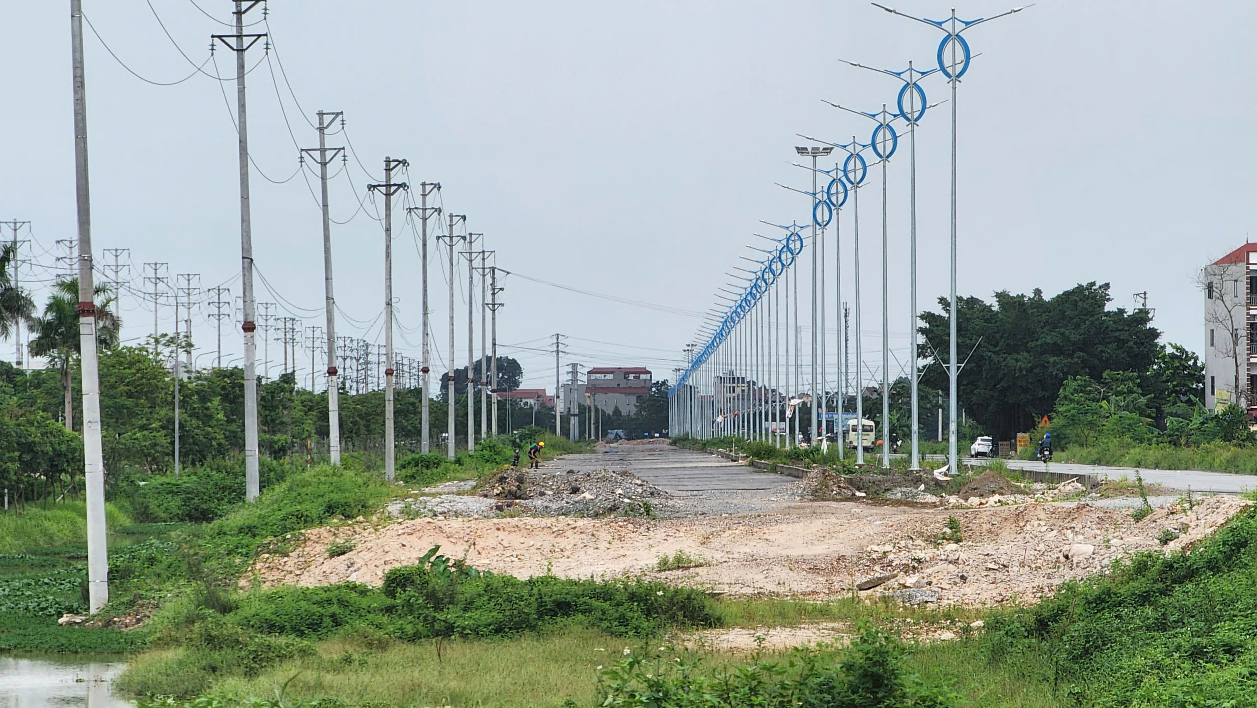 Thiếu mặt bằng, dự &aacute;n đường trăm tỷ qua khu c&ocirc;ng nghiệp ở Bắc Ninh vỡ tiến độ- Ảnh 22.