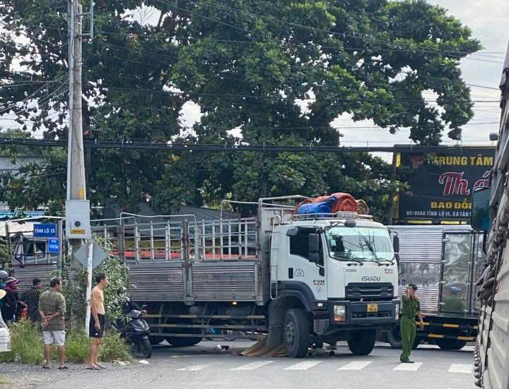 Xe đạp điện va chạm với &ocirc; t&ocirc; tải, nữ c&ocirc;ng nh&acirc;n tử vong thương t&acirc;m- Ảnh 1.
