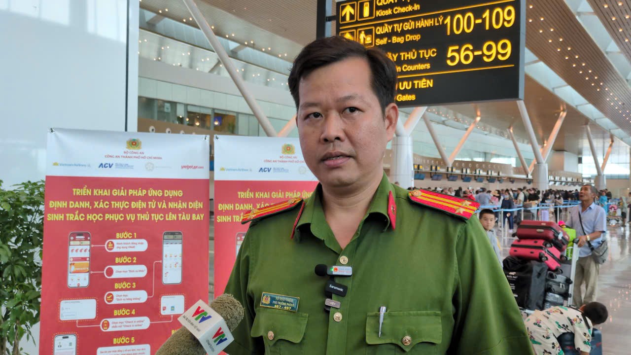 Nh&agrave; ga T3 T&acirc;n Sơn Nhất &aacute;p dụng c&ocirc;ng nghệ số, check-in sinh trắc học- Ảnh 2.