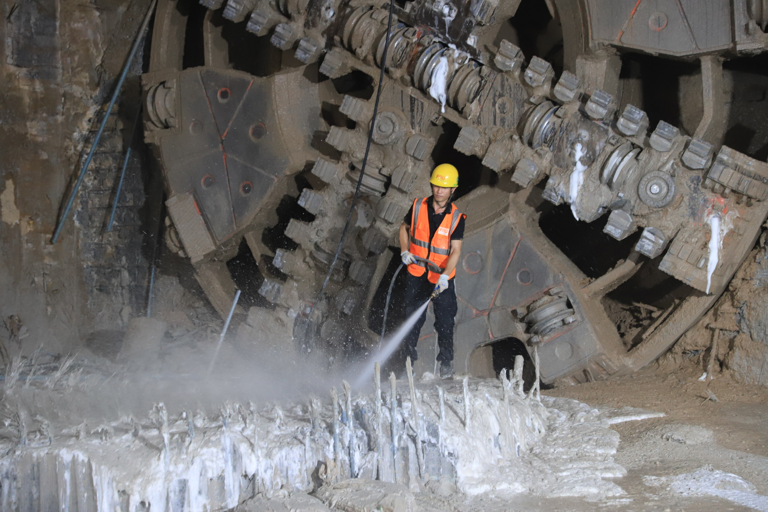 Robot đ&agrave;o hầm metro Nhổn - ga H&agrave; Nội đ&atilde; đến ga Văn Miếu- Ảnh 2.