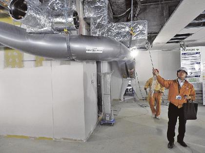 Obayashi debuts first pre-completion AC system to prevent heatstroke on sites- Ảnh 1. Obayashi debuts first pre-completion AC system to prevent heatstroke on sites- Ảnh 1.