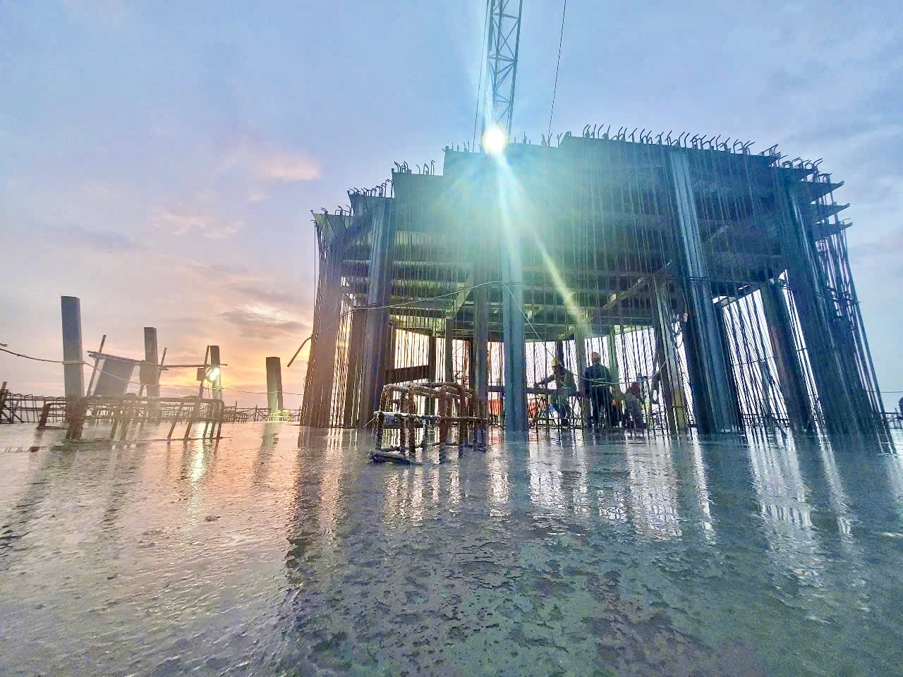 Hình ảnh mới nhất tháp không lưu cao 123m tại sân bay Long Thành- Ảnh 8. Hình ảnh mới nhất tháp không lưu cao 123m tại sân bay Long Thành- Ảnh 8.