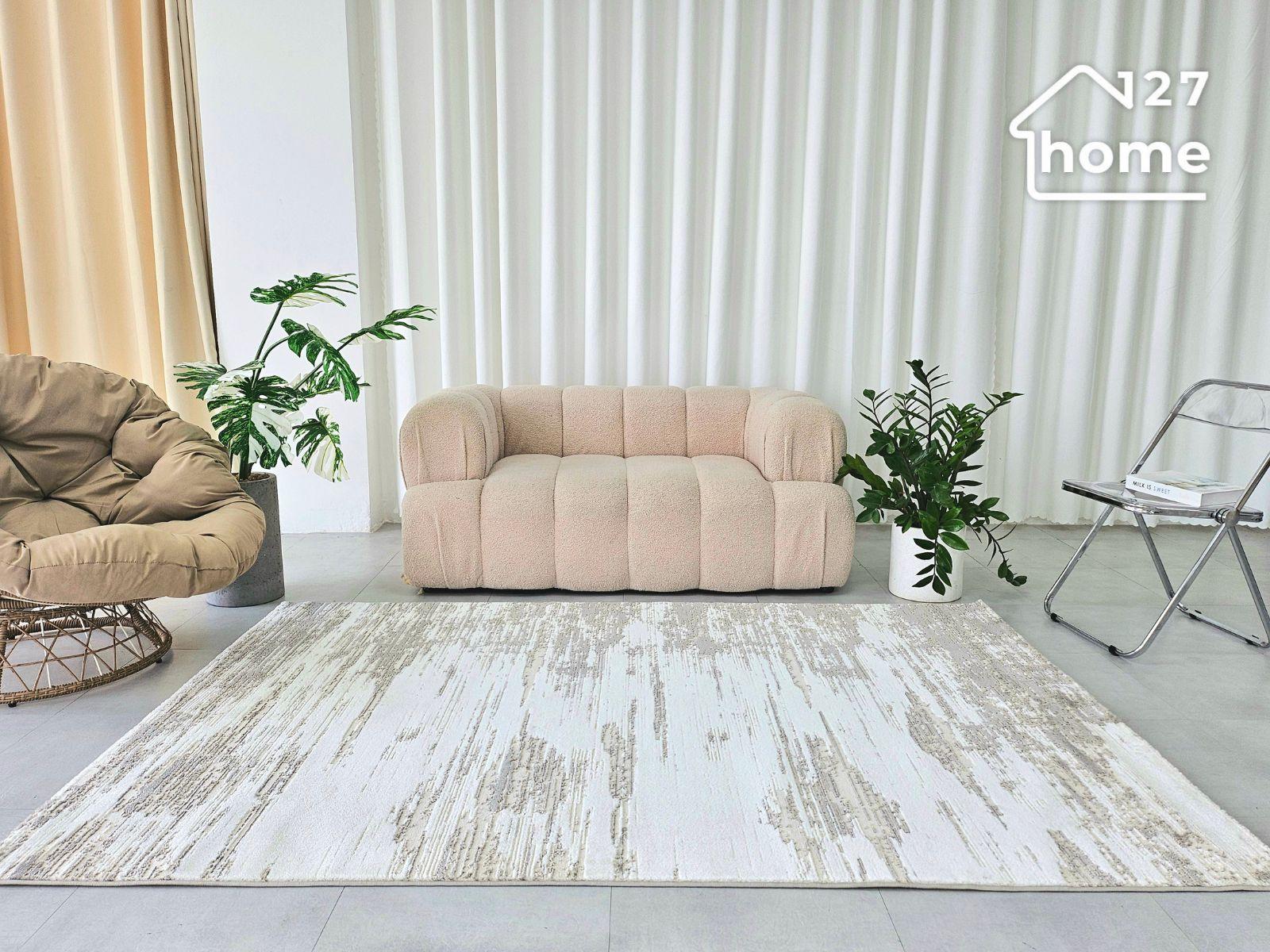 Tạo kh&ocirc;ng gian ấm c&uacute;ng với thảm trải s&agrave;n v&agrave; đ&egrave;n decor tại 127 HOME- Ảnh 1.