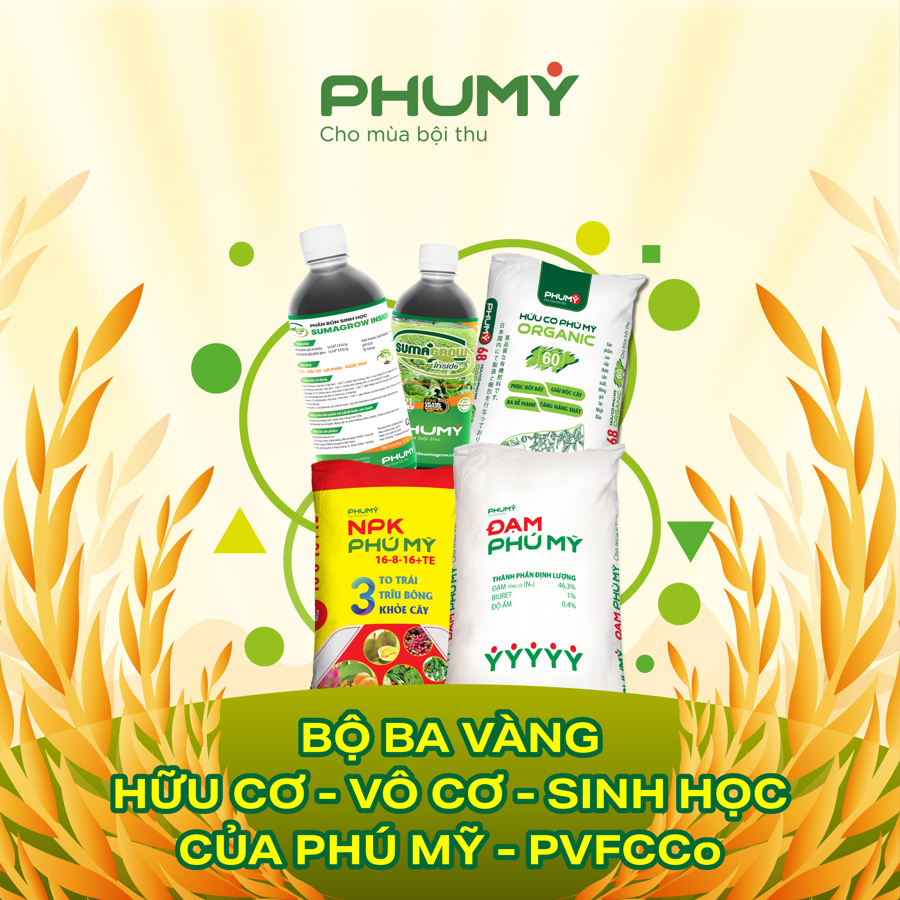 Sản phẩm Hữu cơ Ph&uacute; Mỹ Organic: Ho&agrave;n thiện &ldquo;Bộ ba v&agrave;ng&rdquo; dinh dưỡng cho n&ocirc;ng nghiệp- Ảnh 2.