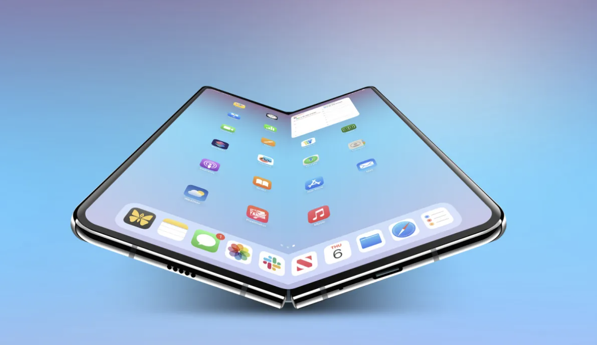 iPhone Fold: Mẫu điện thoại gập đầu ti&ecirc;n của Apple c&oacute; thể ra mắt v&agrave;o cuối năm sau- Ảnh 1.