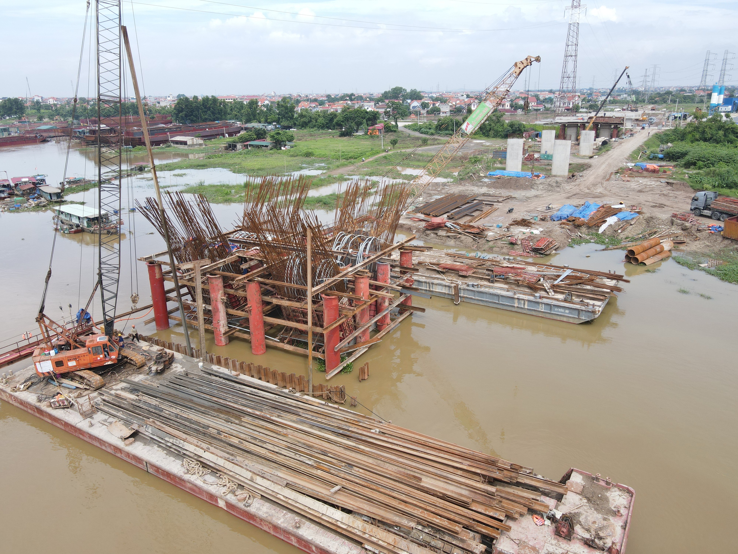 Dự án cầu hơn 2.000 tỷ đồng ở Bắc Ninh thi công ra sao?- Ảnh 18. Dự án cầu hơn 2.000 tỷ đồng ở Bắc Ninh thi công ra sao?- Ảnh 18.