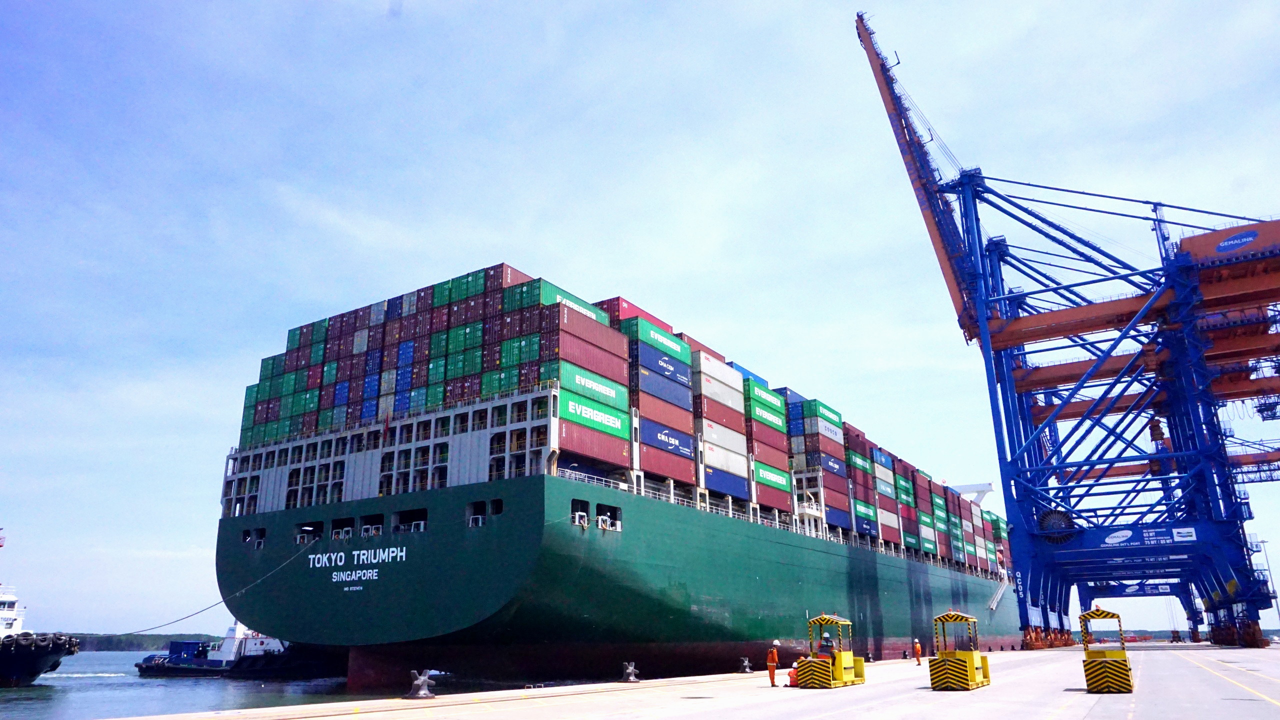 Bộ Xây dựng chấp thuận cho cảng Gemalink chính thức đón tàu hơn 232.000 DWT- Ảnh 1. Bộ Xây dựng chấp thuận cho cảng Gemalink chính thức đón tàu hơn 232.000 DWT- Ảnh 1.