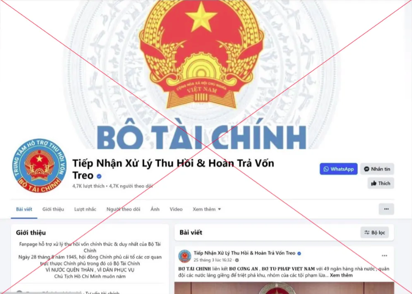 Cảnh b&aacute;o h&agrave;nh vi giả mạo Bộ T&agrave;i ch&iacute;nh để lừa đảo- Ảnh 1.