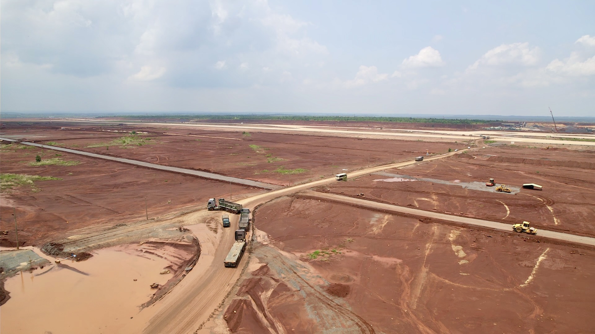 Hối hả trên công trường dự án thành phần 4 sân bay Long Thành- Ảnh 3. Hối hả trên công trường dự án thành phần 4 sân bay Long Thành- Ảnh 3.